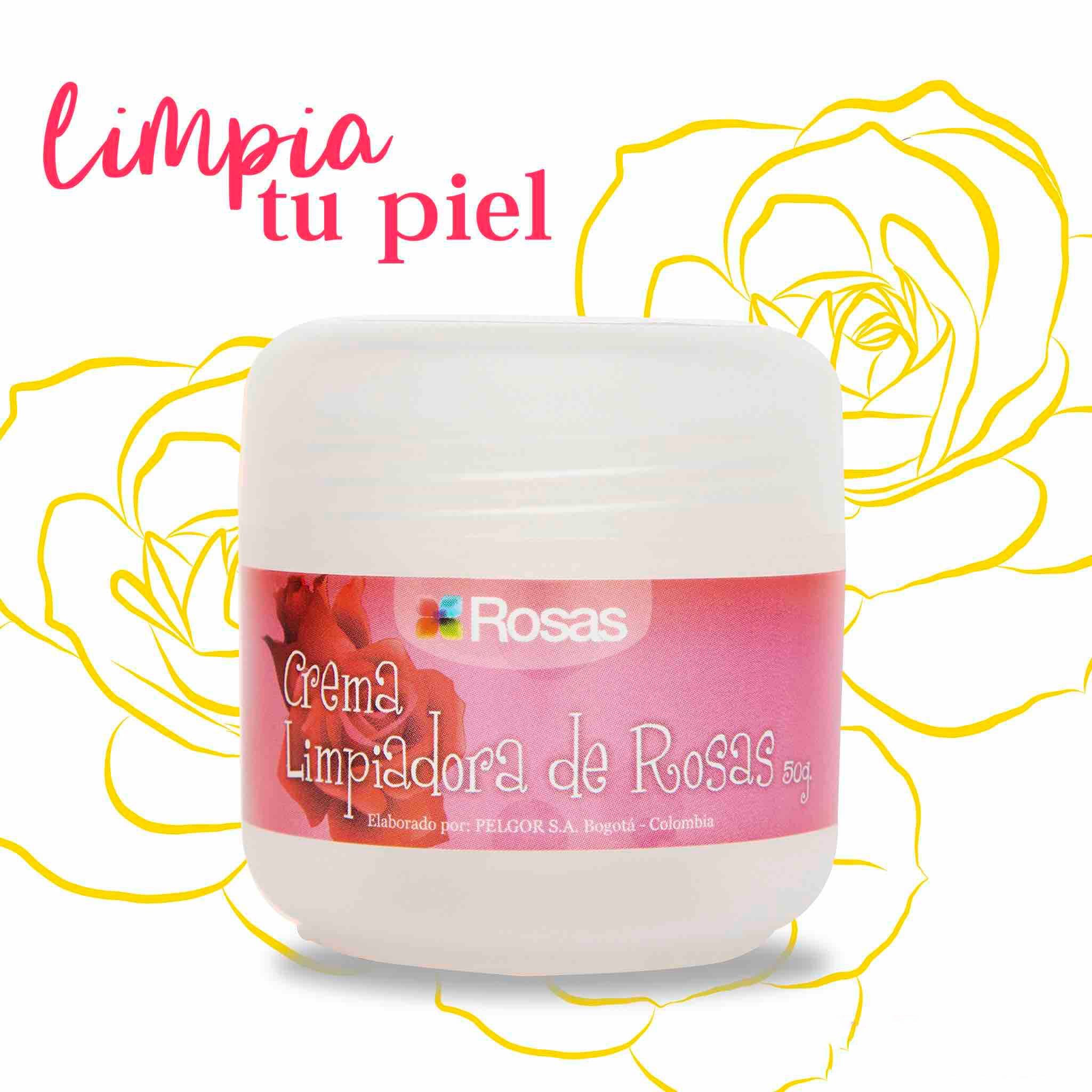 Crema Limpiadora Rosas * 50 g