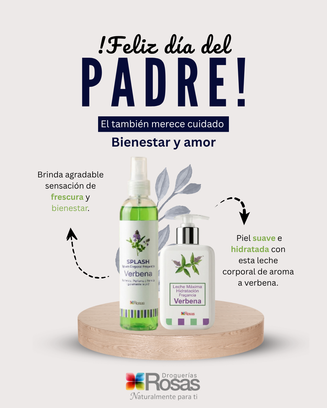 KIT VERBENA - DIA DEL PADRE ROSAS