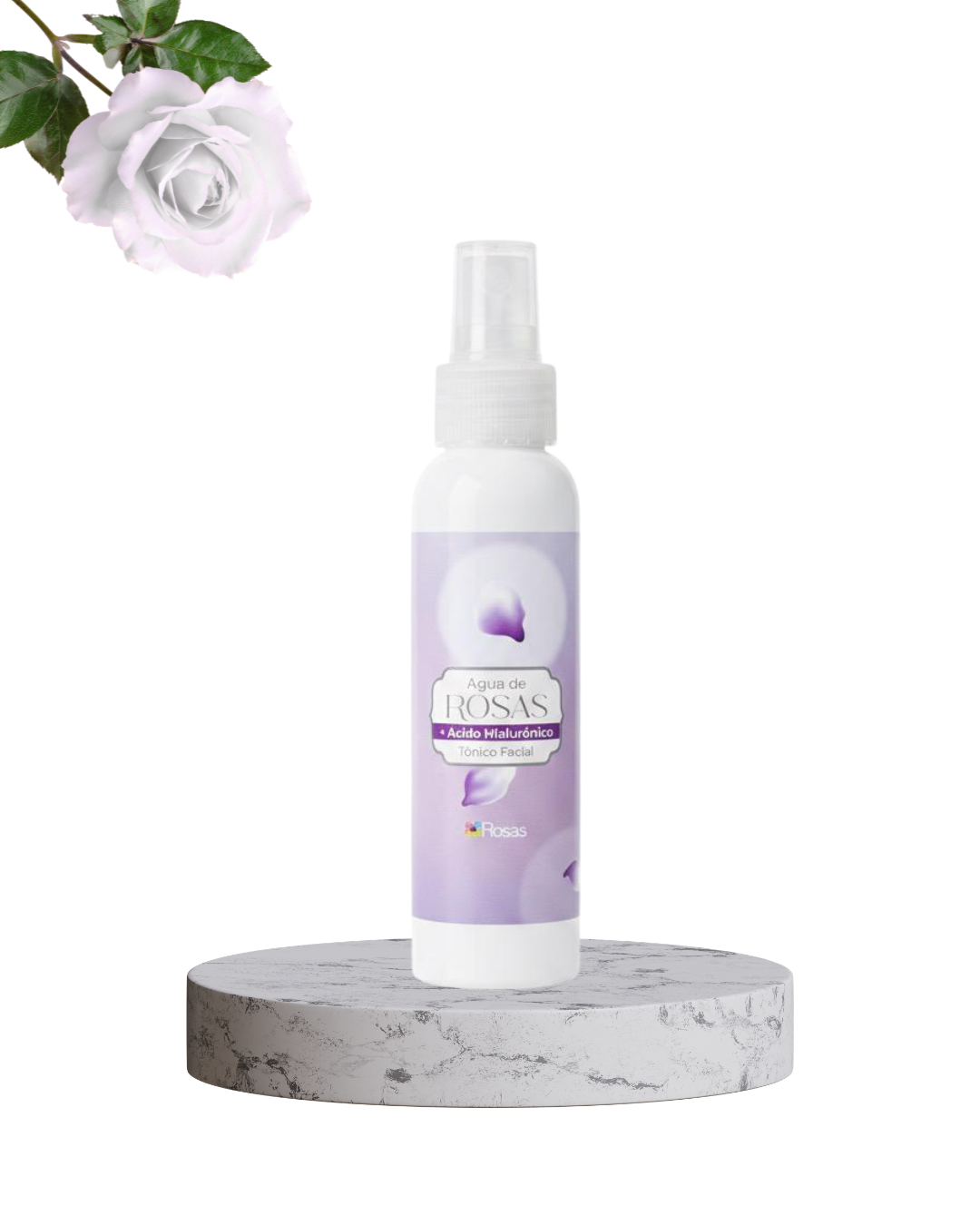 AGUA DE ROSAS CRISTAL+ ÁCIDO HIALURÓNICO
