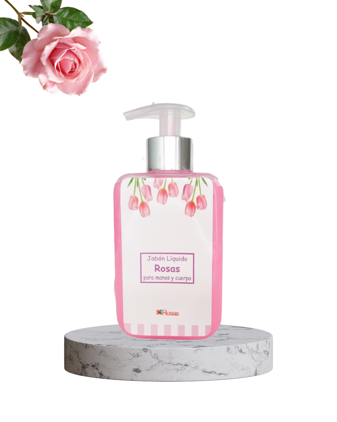 Jabón Líquido Rosas * 300 mL